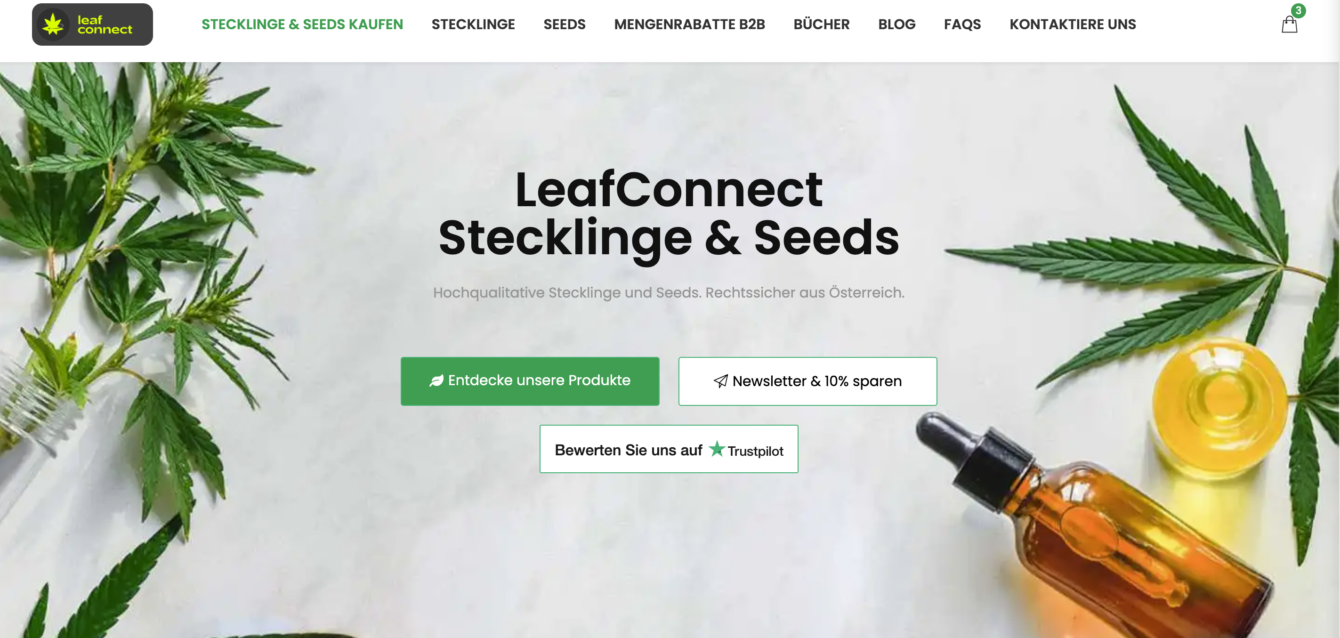 E-Commerce Cannabis Online Shop